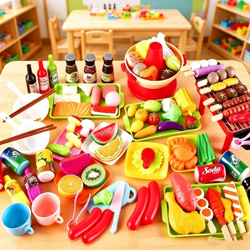 Kitchen Appliances For Kids - Children Educational Kitchen Play Set Simulation