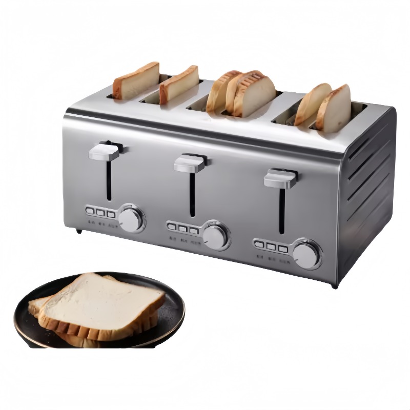 Toaster 4 Slice - Commercial Wide-Slot Toaster | 4/6-Slice Heated