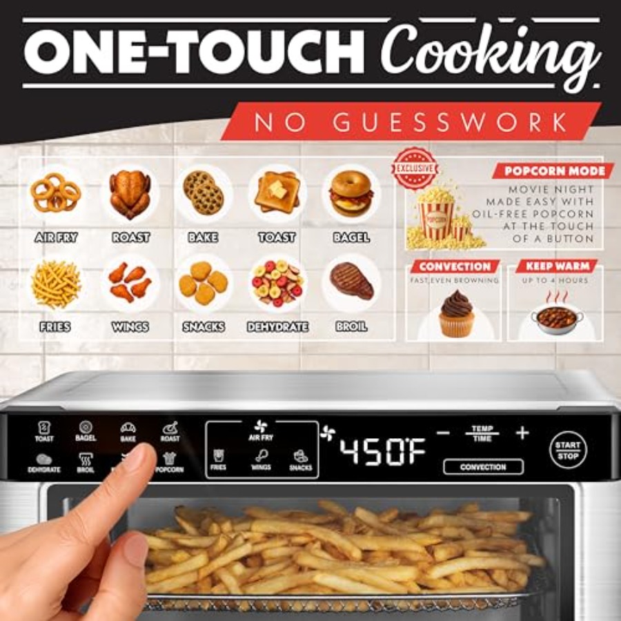 Digital Air Fryer Toaster Oven – Toaster 4 Slice recenzja i cena