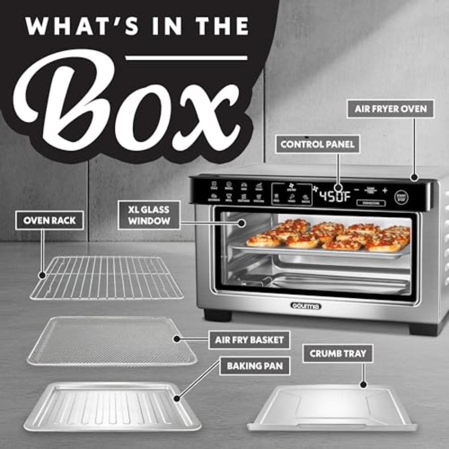 Digital Air Fryer Toaster Oven – Toaster 4 Slice recenzja i cena
