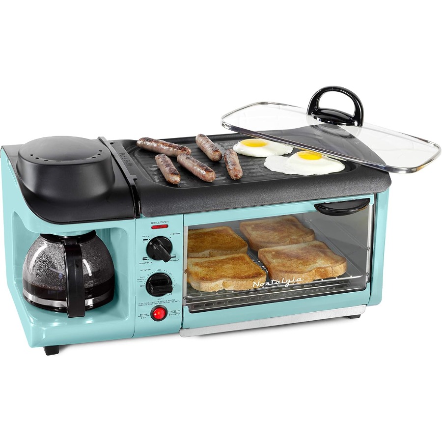 3-in-1 Breakfast Station with  – Toaster 4 Slice recenzja i cena