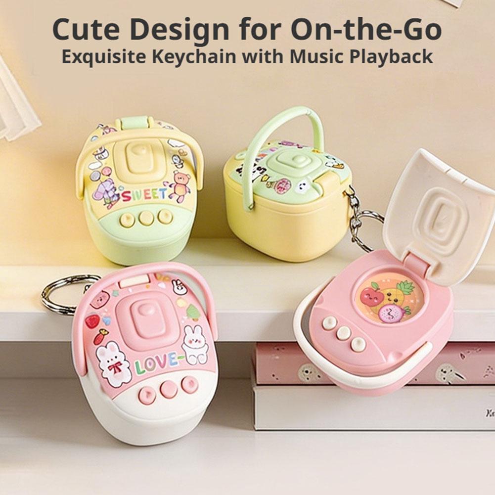 Cute Mini Rice Cooker Keychain – Kitchen Appliances For Gift recenzja i cena