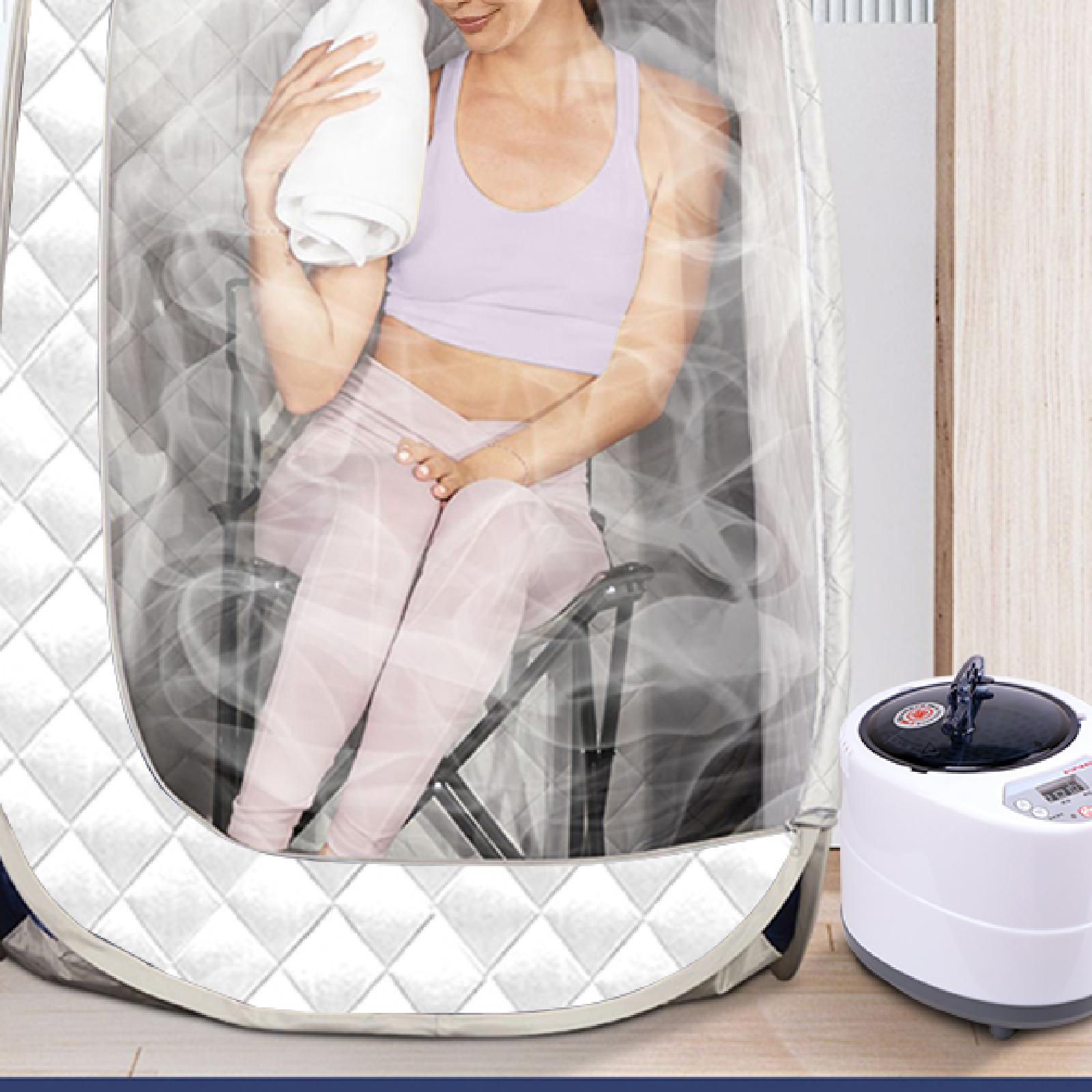 Portable Steam Sauna with Fold – Kitchen Appliances Home recenzja i cena