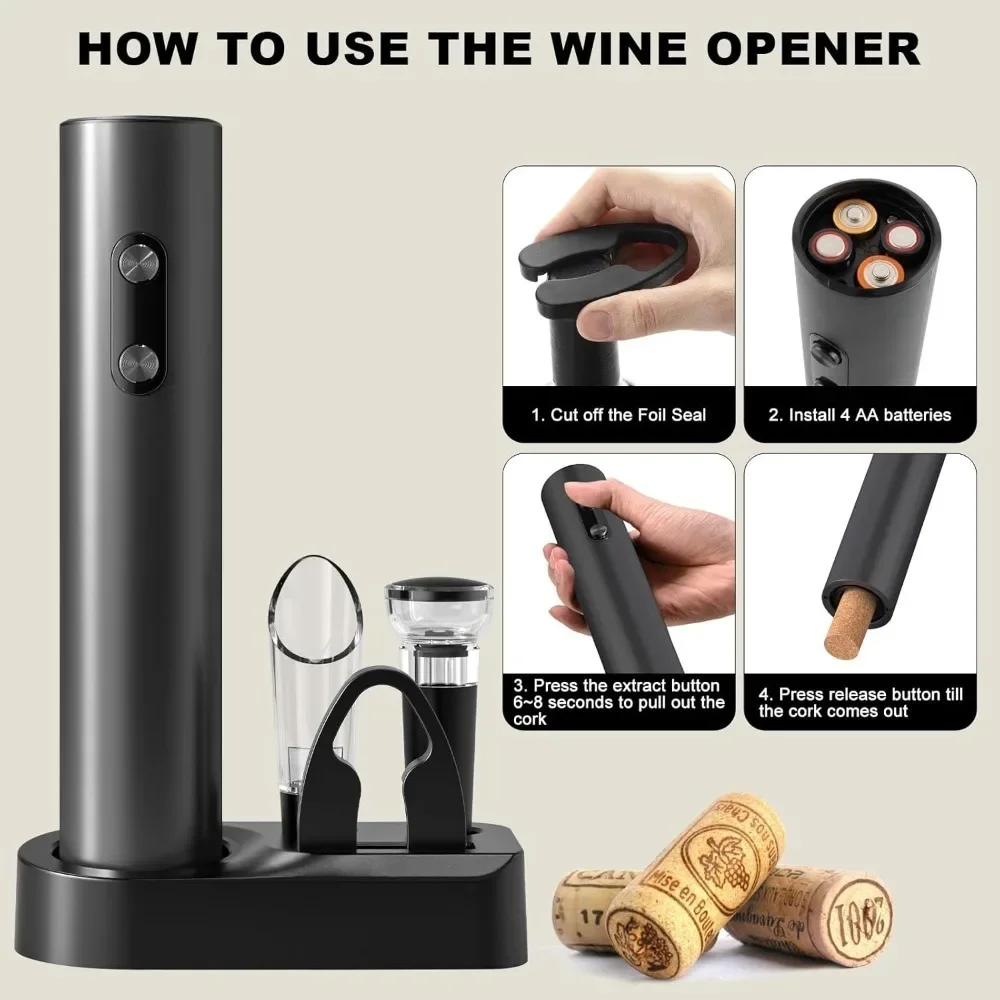Electric Wine Opener Set Elect – Wine Opener Electric recenzja i cena
