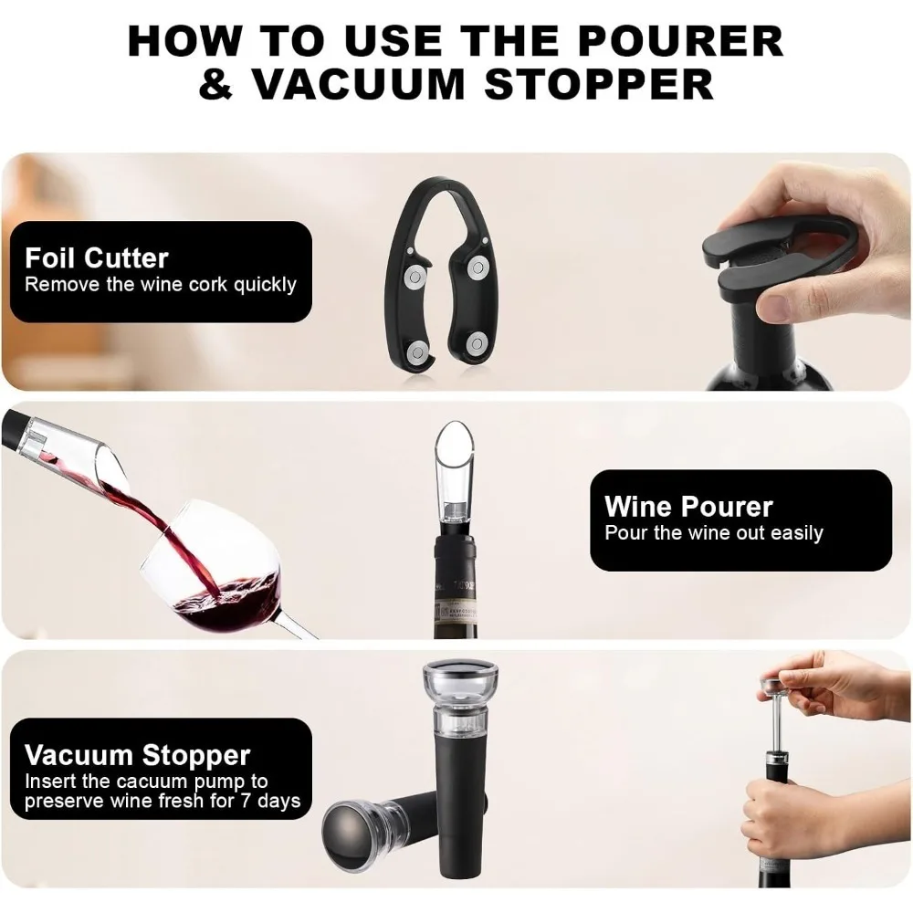Electric Wine Opener Set Elect – Wine Opener Electric recenzja i cena