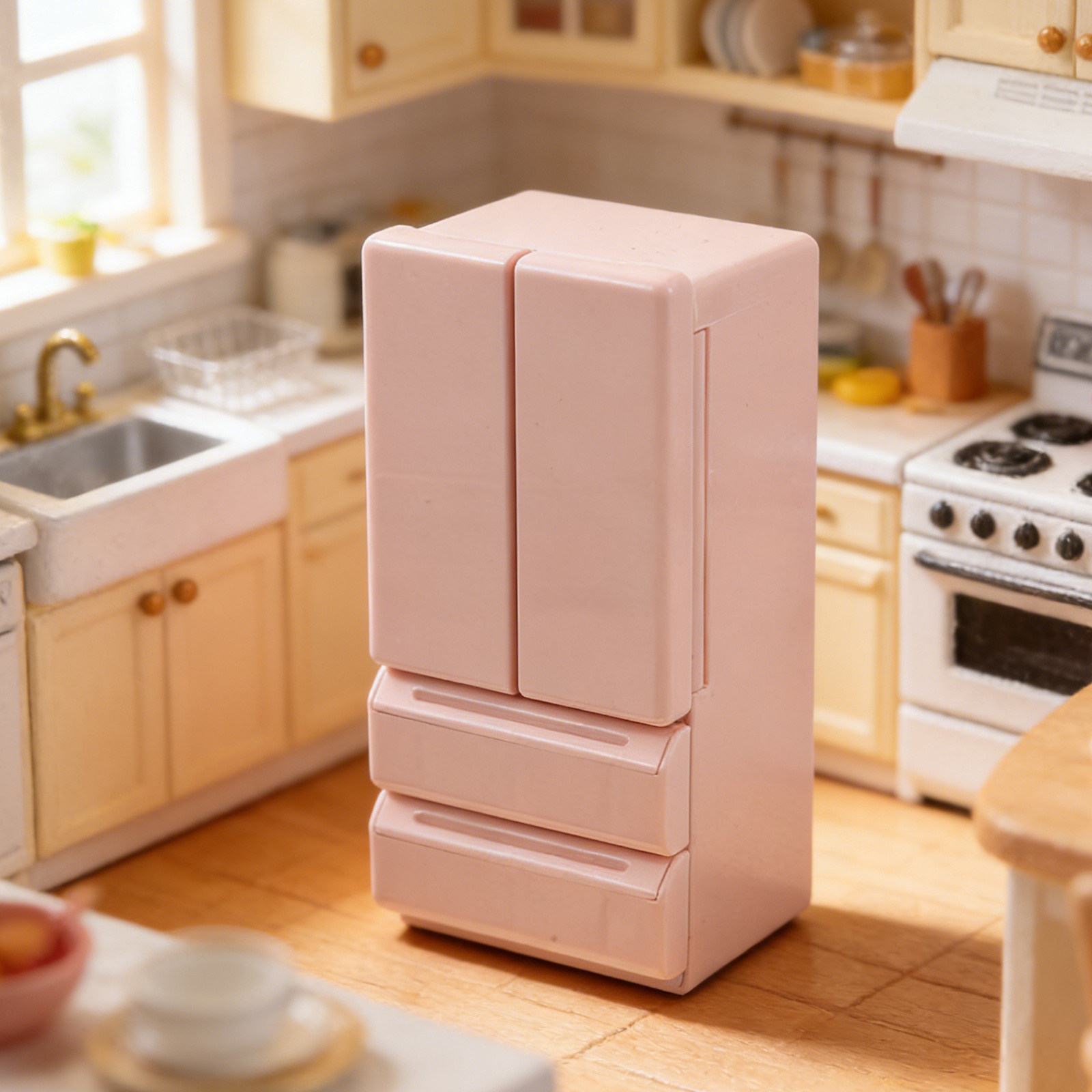 Mini Dollhouse Refrigerator Do – Kitchen Appliances For Kids recenzja i cena
