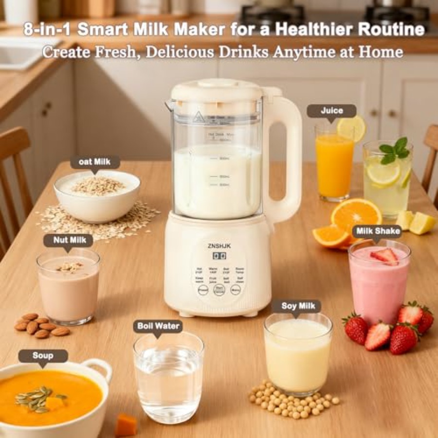 8-in-1 Nut Milk Maker 40oz Aut – Soy Milk Maker recenzja i cena