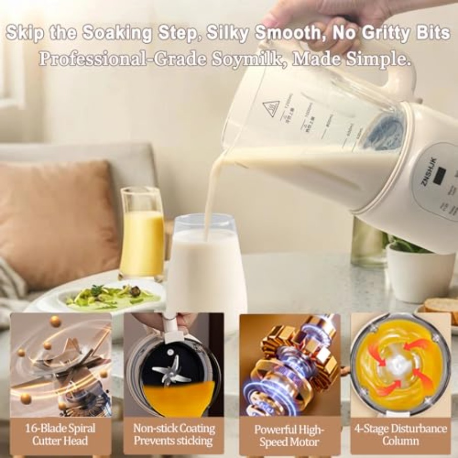 8-in-1 Nut Milk Maker 40oz Aut – Soy Milk Maker recenzja i cena