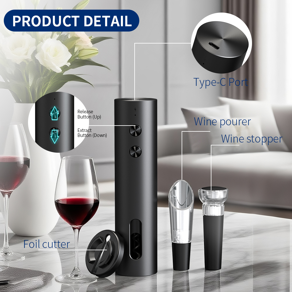 4-in-1 Electric Bottle Wine Op – Wine Opener Electric recenzja i cena