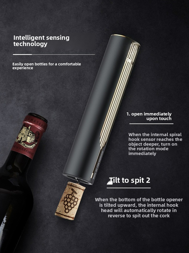 Electronic Bottle Opener Fully – Wine Opener Electric recenzja i cena