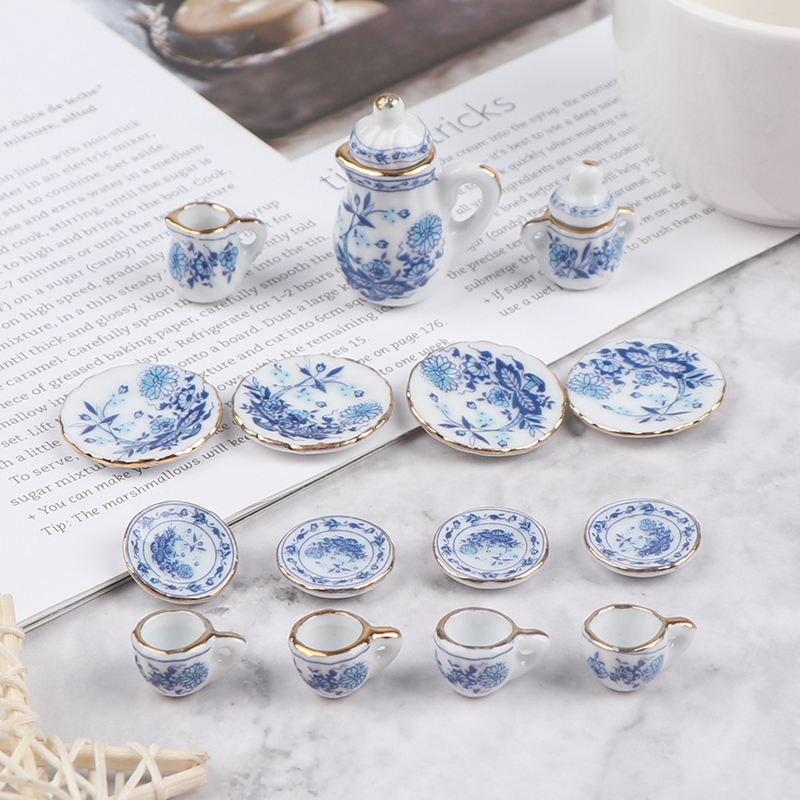 15Pcs 1:12 Miniature Porcelain – Kitchen Appliances For Kids recenzja i cena