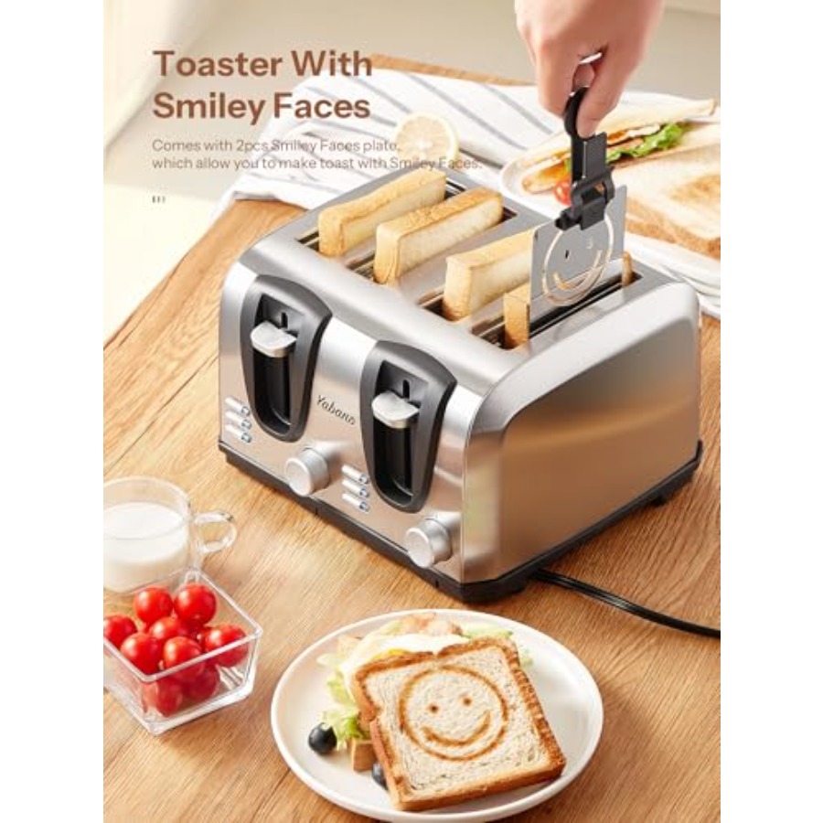 4-Slice Toaster with Extra Wid – Toaster 4 Slice recenzja i cena