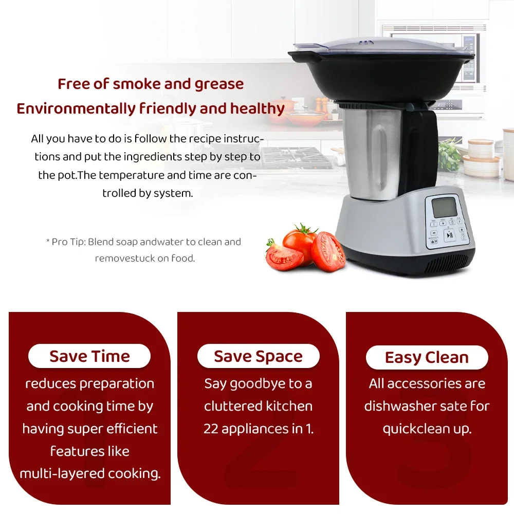 'Electric thermo mix cooking r – Kitchen Appliances For Sale recenzja i cena