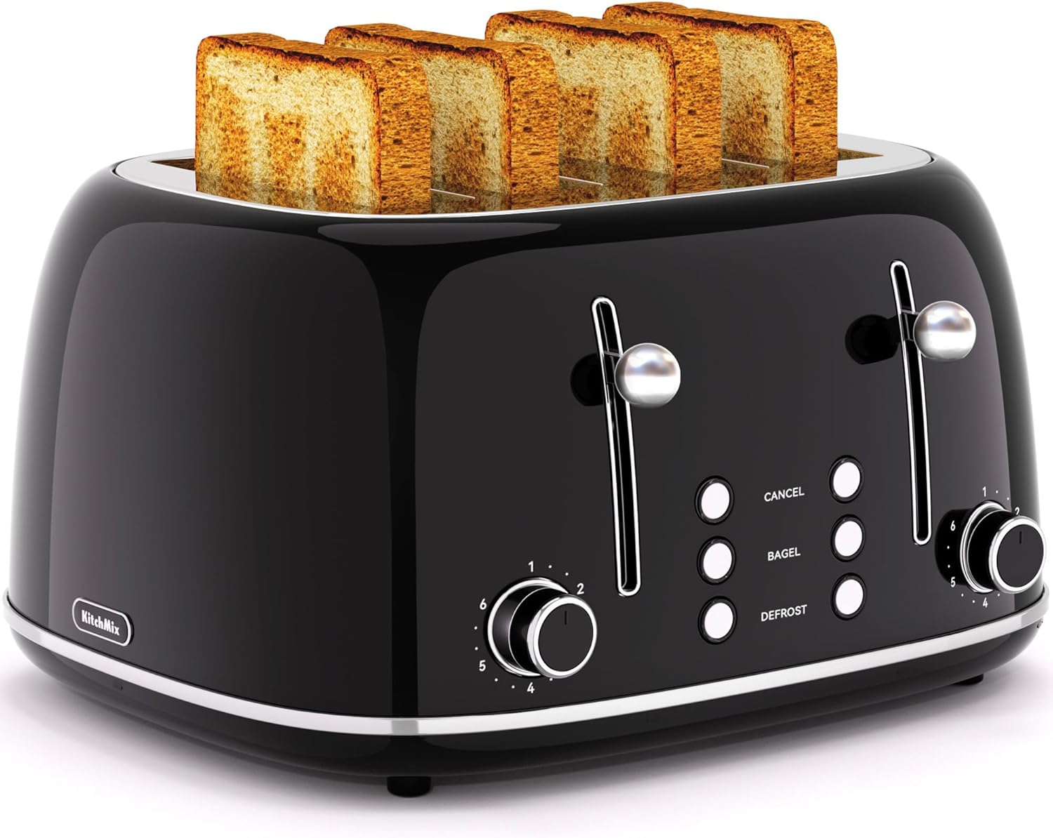 Retro 4-Slice Toaster, 6 Shade – Toaster 4 Slice recenzja i cena