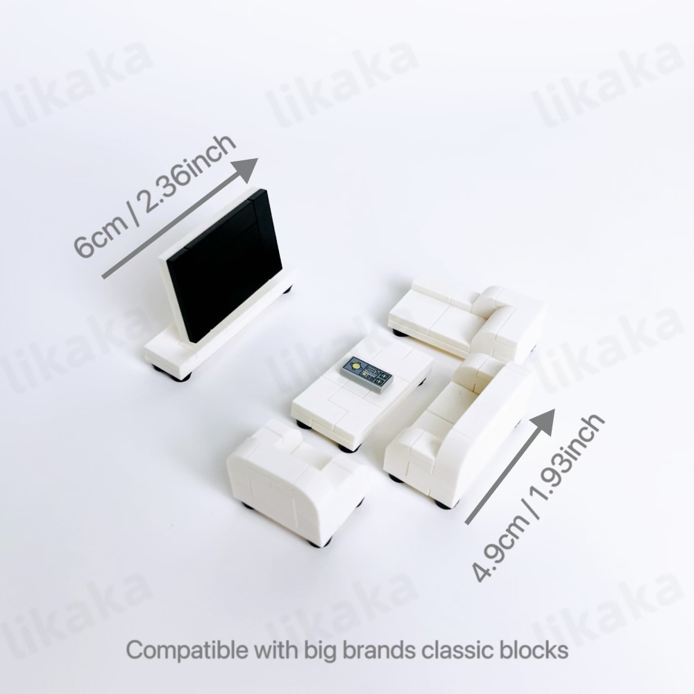 MOC House Furniture Blocks Com – Kitchen Appliances For Kids recenzja i cena