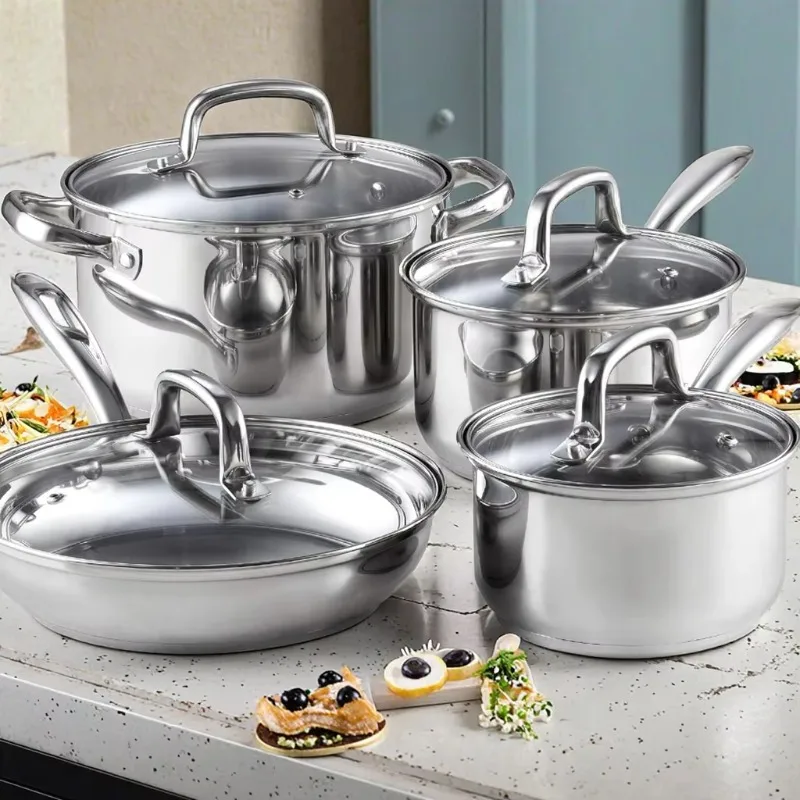 8-Piece high-quality stainless – Kitchen Appliances Luxury recenzja i cena