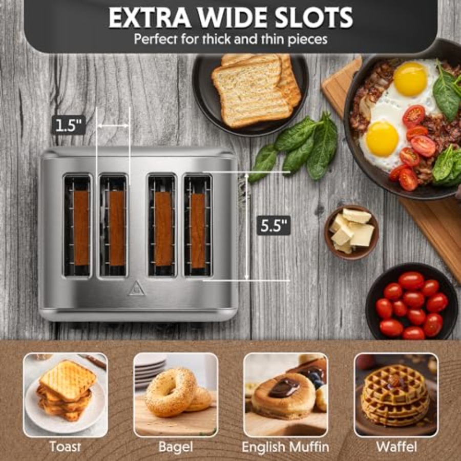 DT440 4-Slice Toaster in Retro – Toaster 4 Slice recenzja i cena