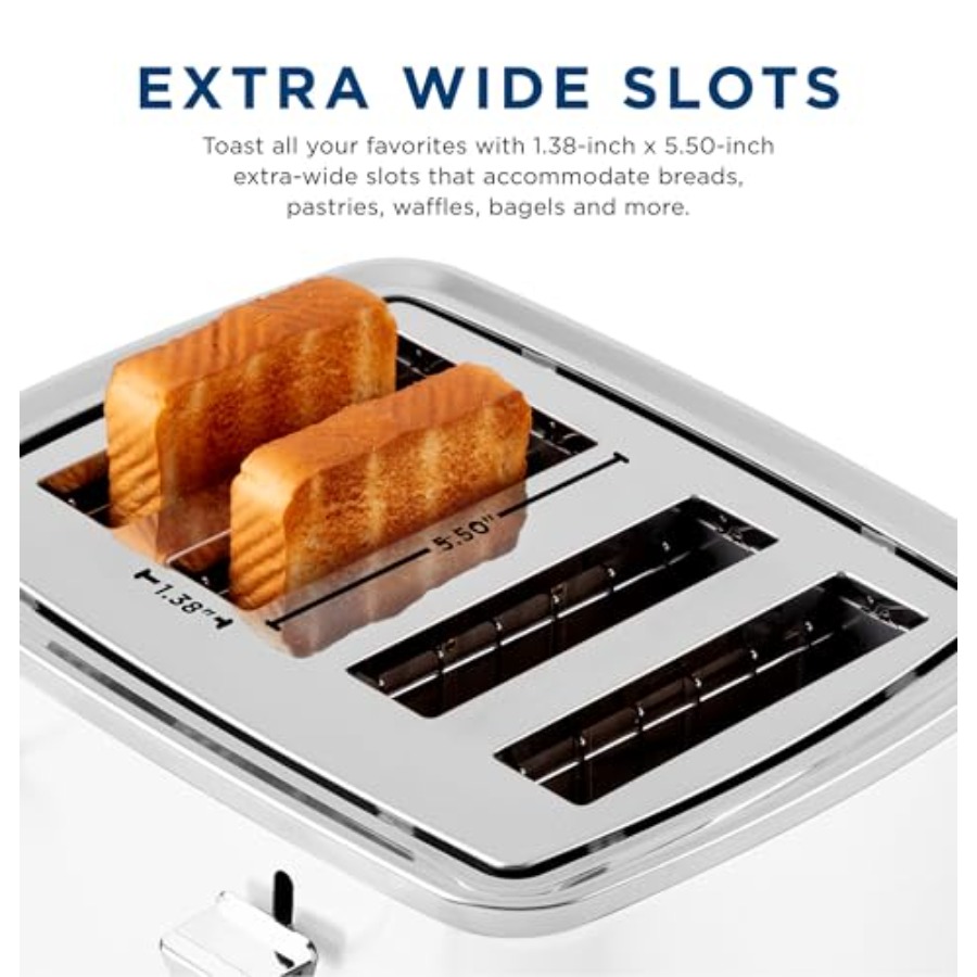 4 Slice Toaster with Extra Wid – Toaster 4 Slice recenzja i cena