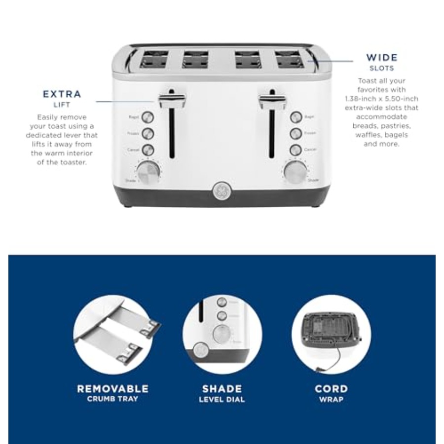 4 Slice Toaster with Extra Wid – Toaster 4 Slice recenzja i cena