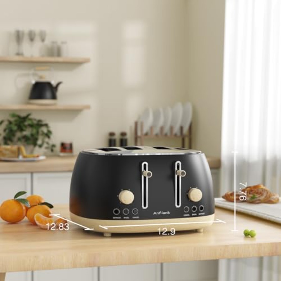 4-Slice Retro Stainless Steel  – Toaster 4 Slice recenzja i cena