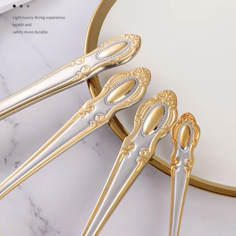 Golden Cutlery Set,Luxury Retr – Kitchen Appliances Luxury recenzja i cena