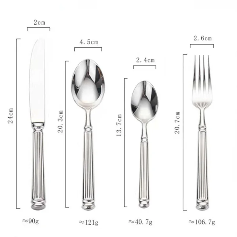 4pcs Bright 18/10 Stainless St – Kitchen Appliances Luxury recenzja i cena