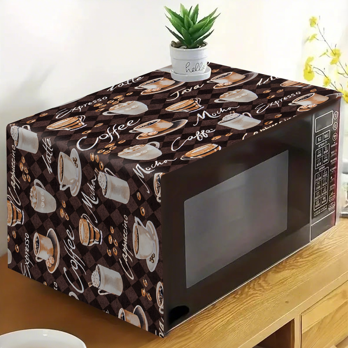 Coffee Cup Printed Microwave O – Kitchen Appliances Oven recenzja i cena