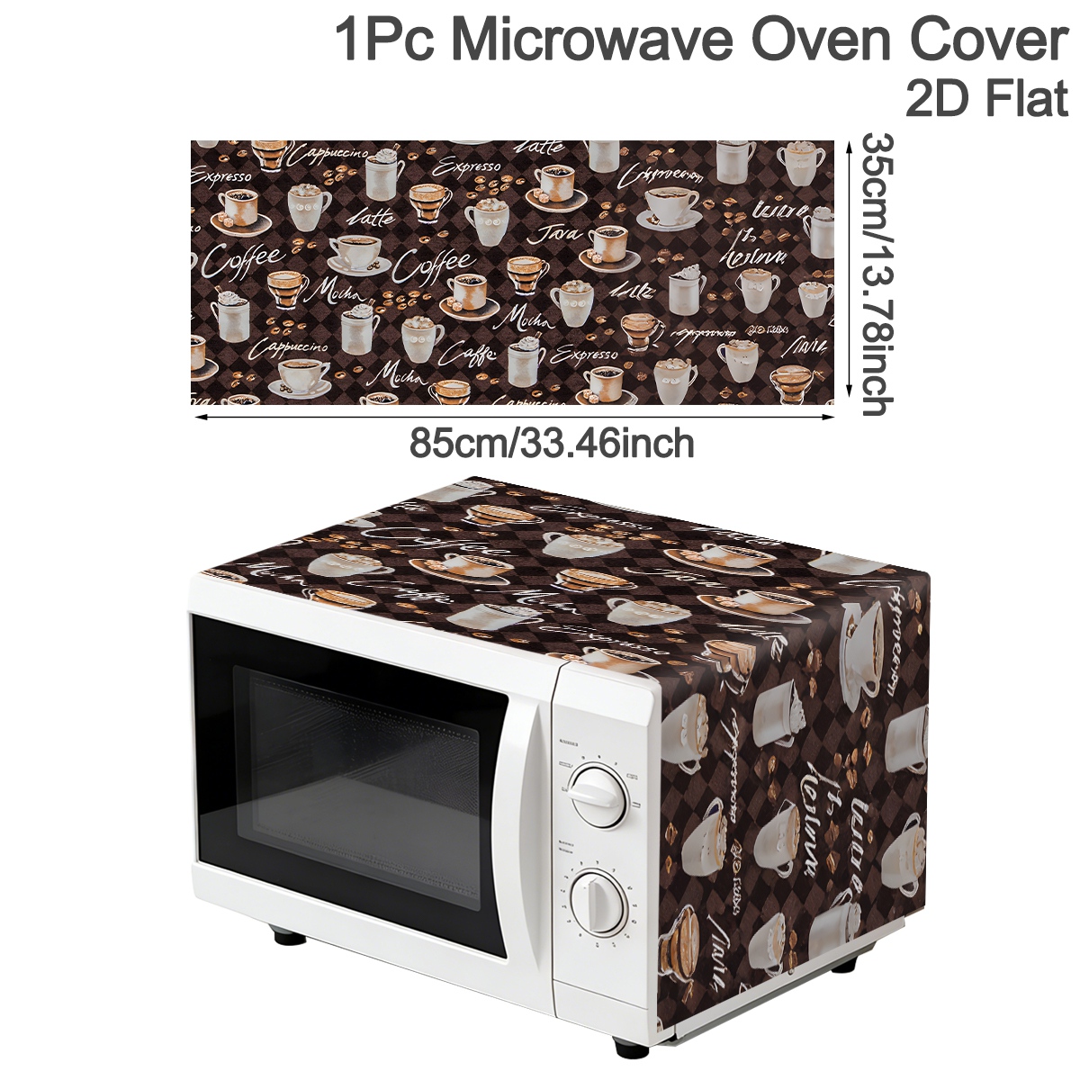 Coffee Cup Printed Microwave O – Kitchen Appliances Oven recenzja i cena