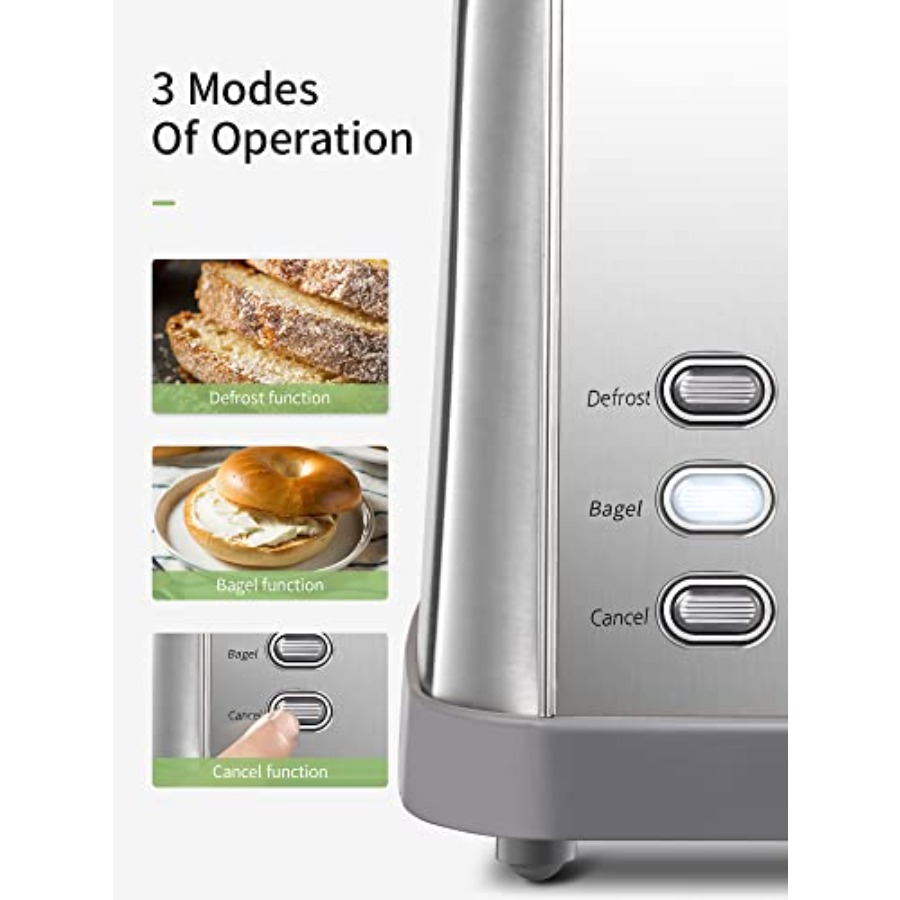 4-Slice Extra Wide Toaster wit – Toaster 4 Slice recenzja i cena