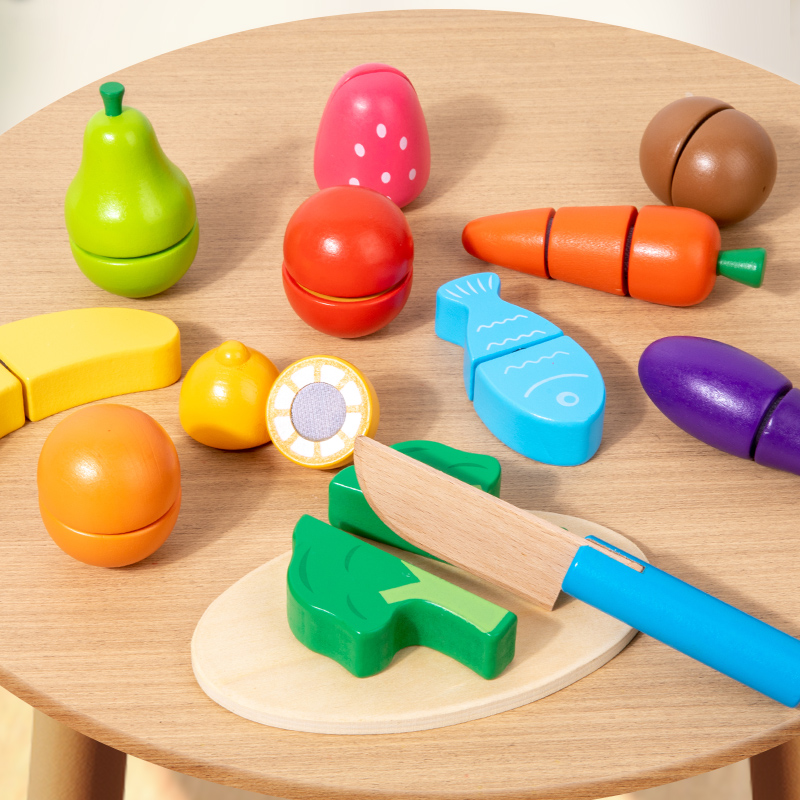 Wooden Pretend Toy Simulation  – Kitchen Appliances For Kids recenzja i cena