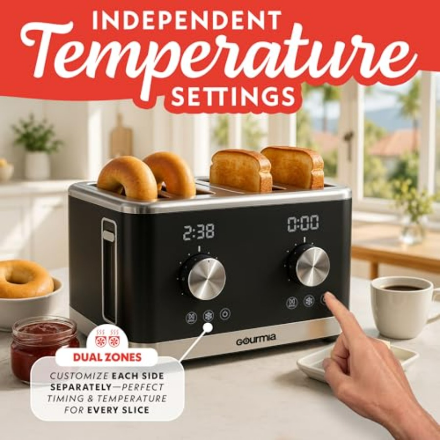4-Slice Toaster with Dual Inde – Toaster 4 Slice recenzja i cena