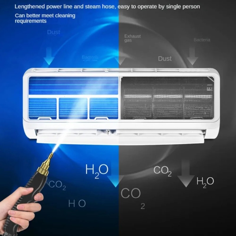 1500W Steam Cleaner High tempe – Kitchen Appliances Home recenzja i cena