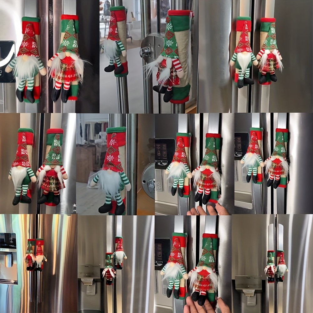 2pcs Christmas Gnome Door Hand – Kitchen Appliances For Gift recenzja i cena