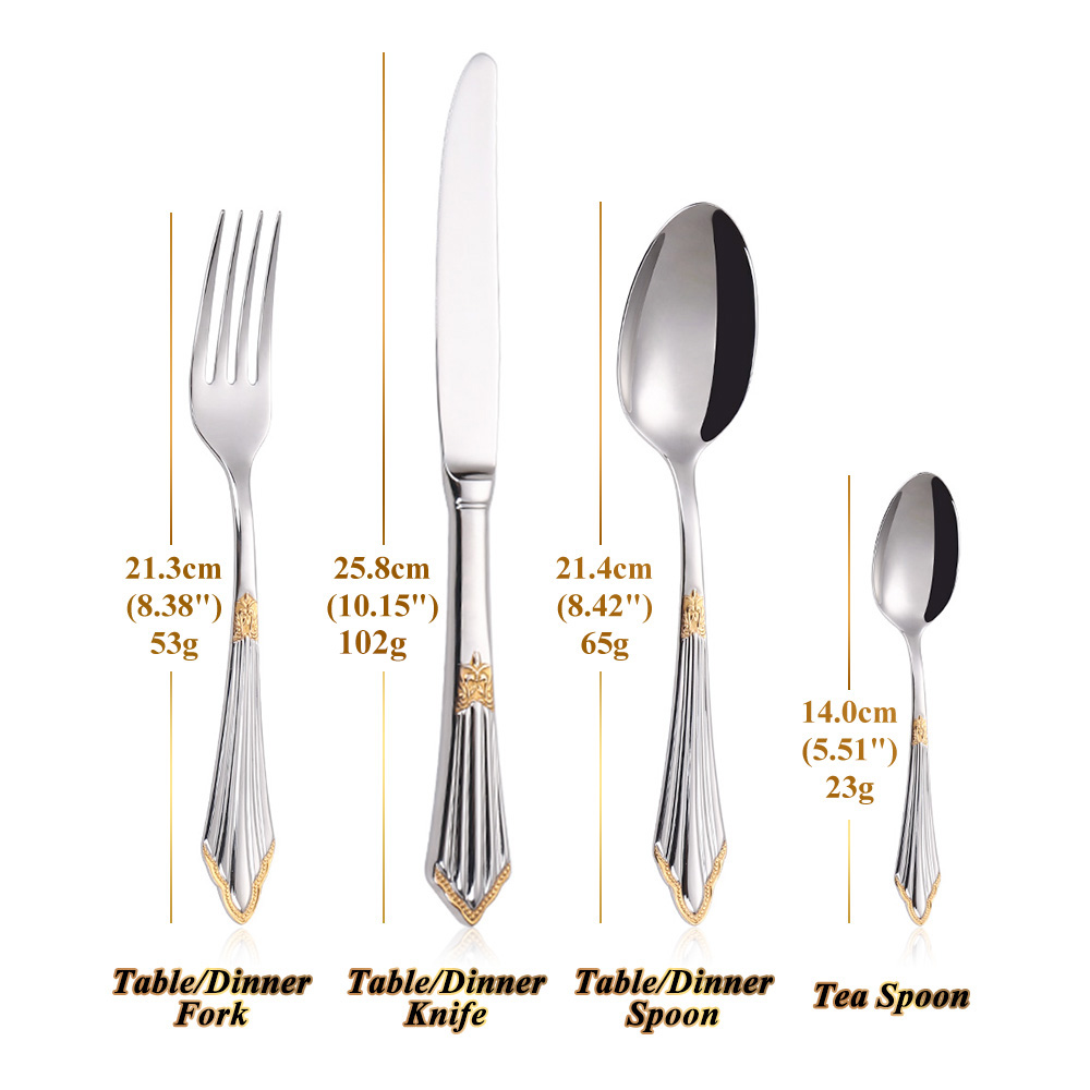 4/8/12/16/20 Pieces Gold Plate – Kitchen Appliances Luxury recenzja i cena