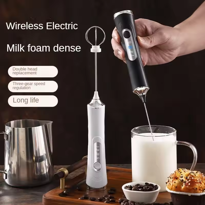USB Electric Milk Frother Hand – Kitchen Appliances Home recenzja i cena