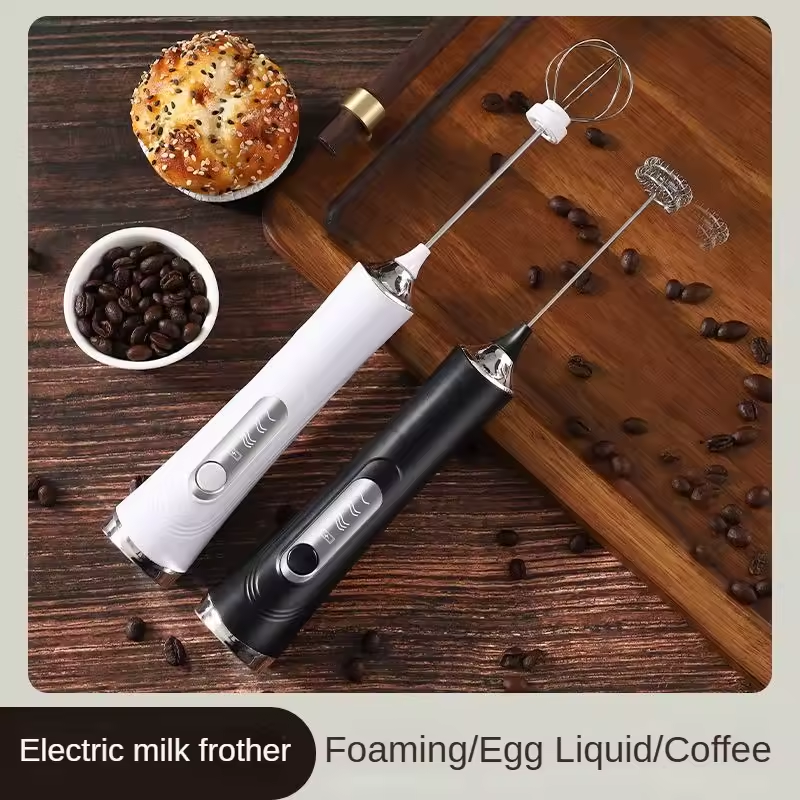 USB Electric Milk Frother Hand – Kitchen Appliances Home recenzja i cena