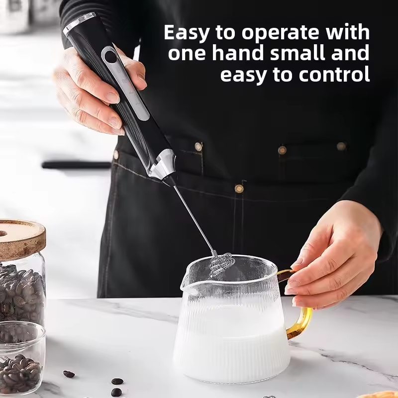 USB Electric Milk Frother Hand – Kitchen Appliances Home recenzja i cena