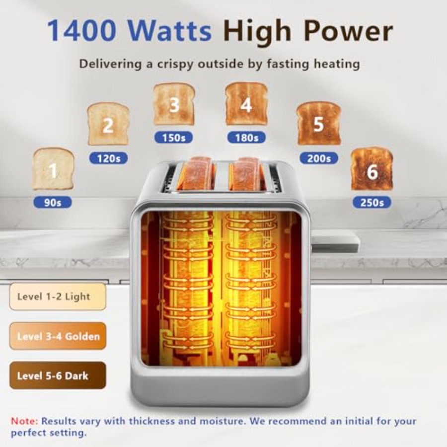 4-Slice Touch Screen Smart Toa – Toaster 4 Slice recenzja i cena